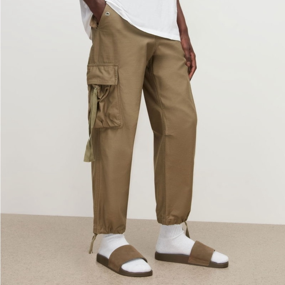 Allsaints Kora Trouser in Washed Khaki